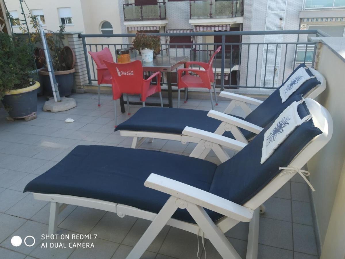 Habitacion Familiar En Un Atico Con Gran Terraza Y,Cocina ,En La Playa 부리아나 외부 사진